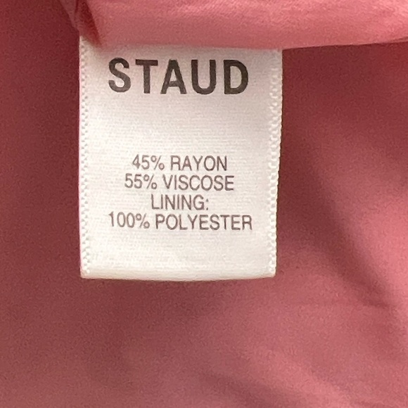 STAUD,Rare MUSHROOM DRESS, Long Sleeve Maxi Dress Boho Retro, Size 6 (MSRP$395) - Picture 6 of 14